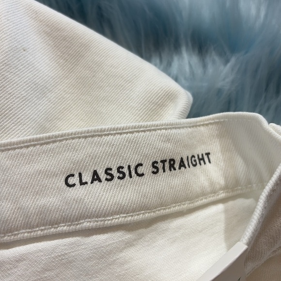 NWT J. Crew Classic Straight Jean in White Petite Fit sz 30P - Picture 9 of 11